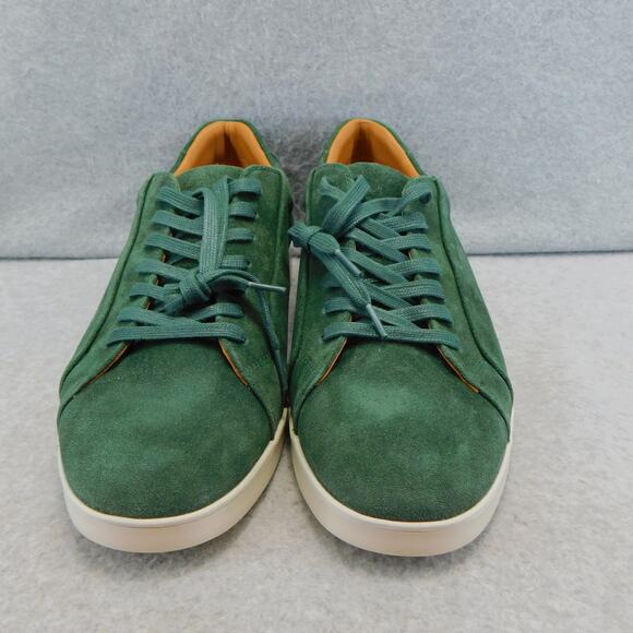 Kenneth Cole Gentle Soles Ryder Hunter Green Leather Sneakers Mens Size 11 New - Picture 7 of 9